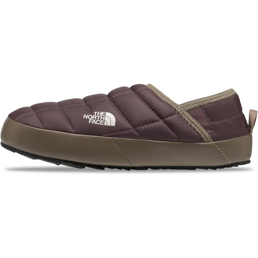 imageTHE NORTH FACE Womens Thermoball Traction Mule V Winter Shoe Insulated ampamp Water Repellent Rubber OutsoleTawny QuartzMocha Brown