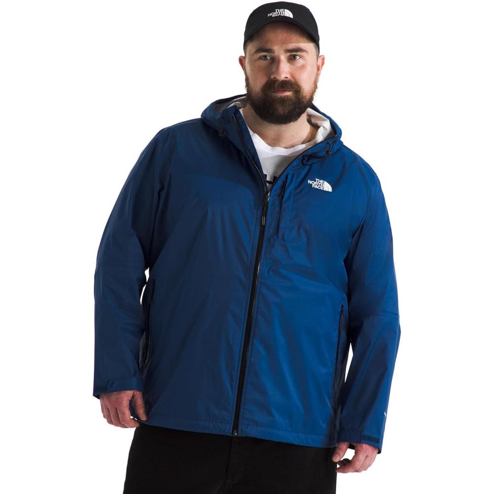 imageTHE NORTH FACE Womens Venture 2 Waterproof Hooded Rain Jacket Raincoat With Breathable Dryvent 25l Fabric PitzipsEstate Blue
