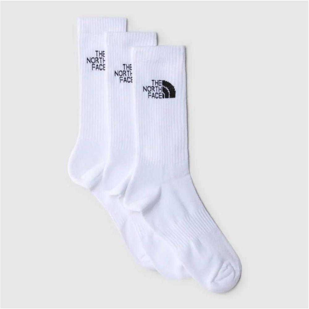 imageTHE NORTH FACE mens Multisport Cush Crew SockTnf White