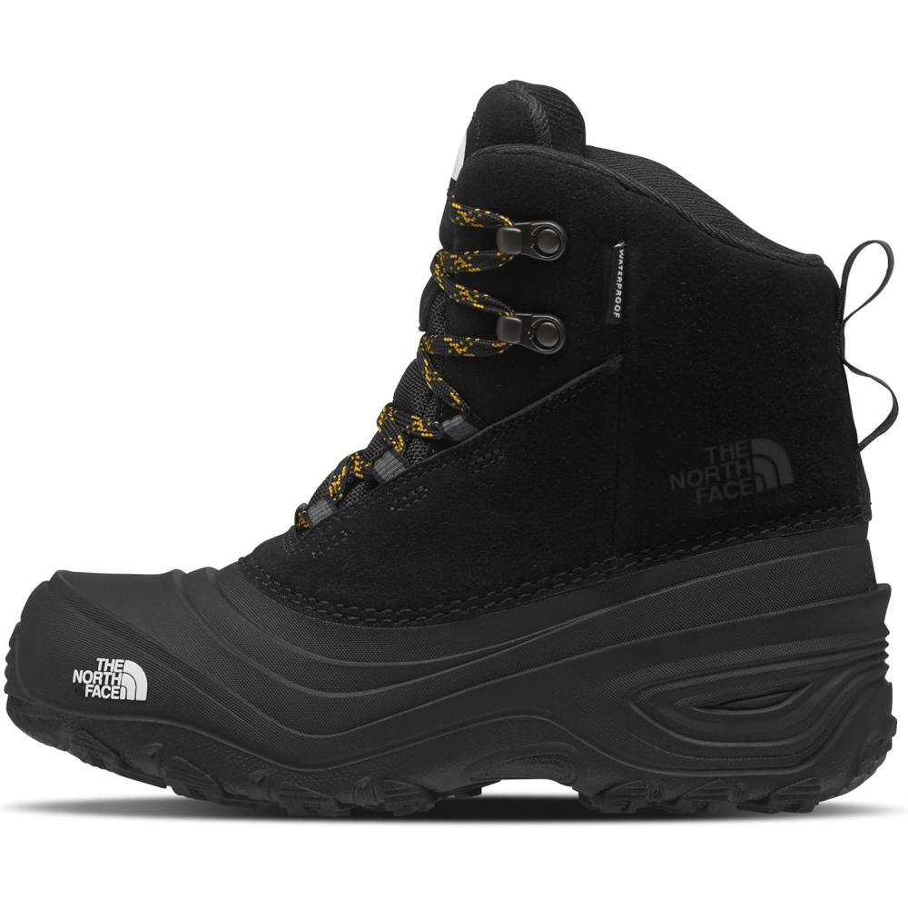 imageTHE NORTH FACE unisexchild Chilkat V Lace Waterproof YouthTnf BlackTnf Black