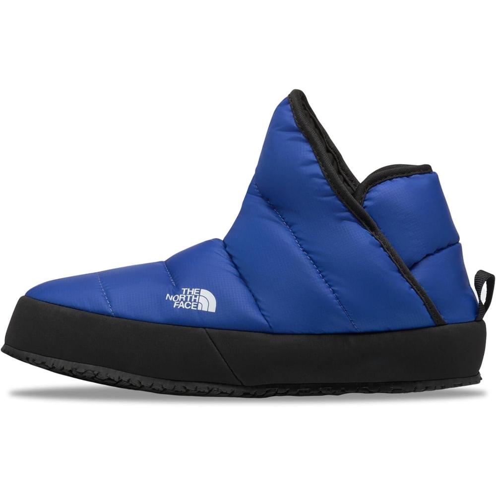 imageTHE NORTH FACE unisexchild Thermoball Traction Bootie Insulated ampamp Water Repellent Rubber OutsoleTnf BlueTnf Black