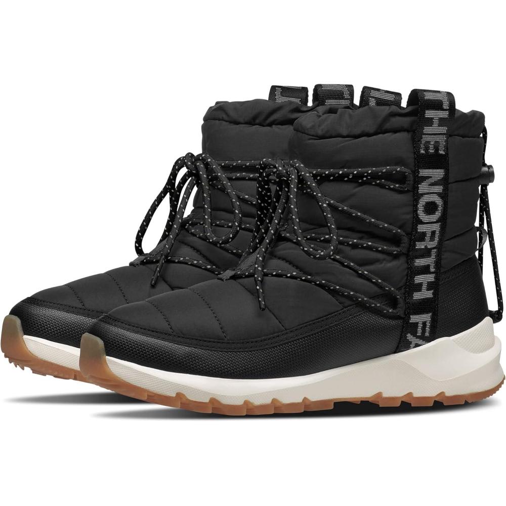 imageTHE NORTH FACE womens Thermoball Traction BootieTnf BlackWhisper White