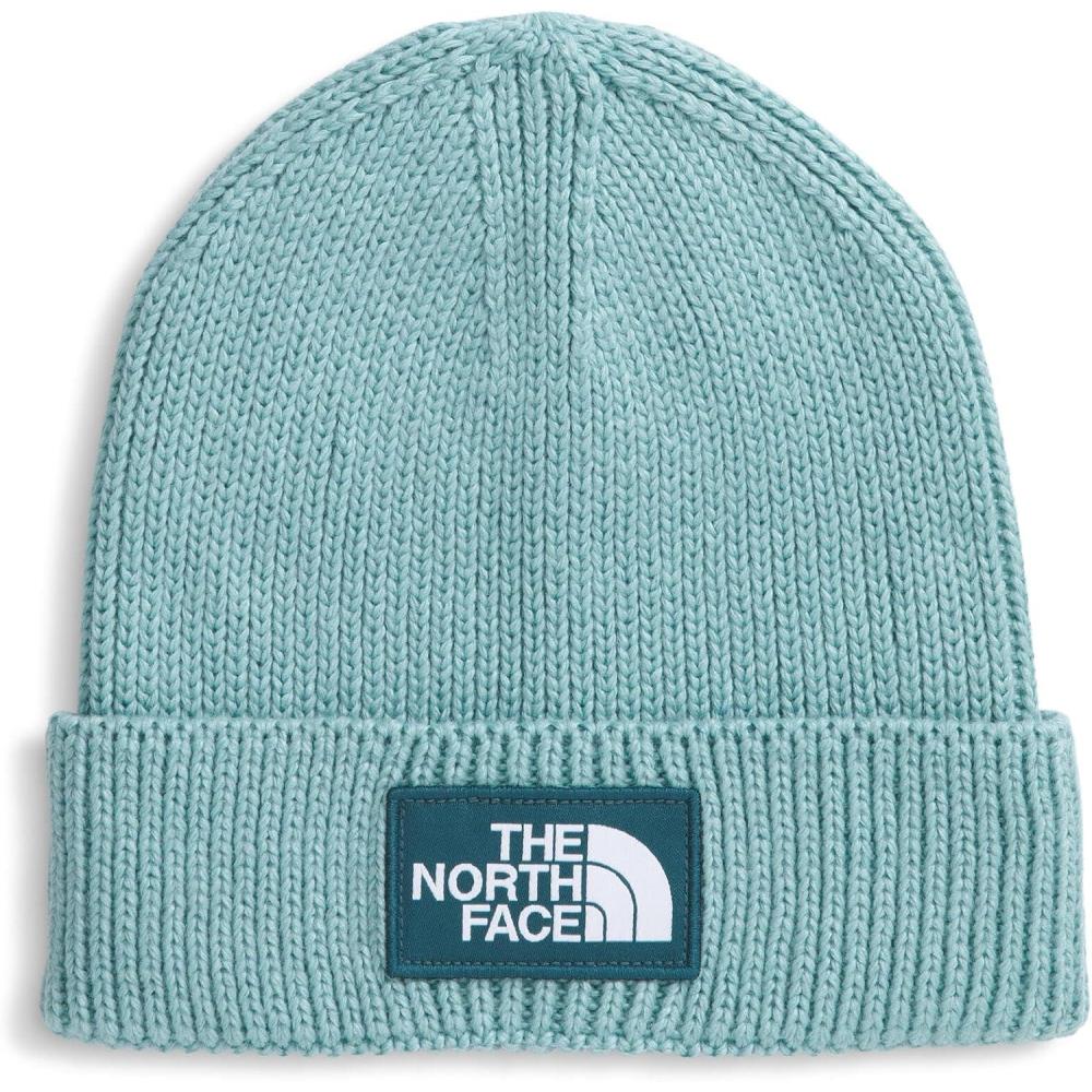 imageThe North FACE UnisexAdult TNF Logo Box Cuffed BeanieBlue EclipseSpace