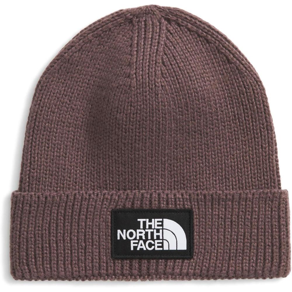 imageThe North FACE UnisexAdult TNF Logo Box Cuffed BeanieTawny Quartz