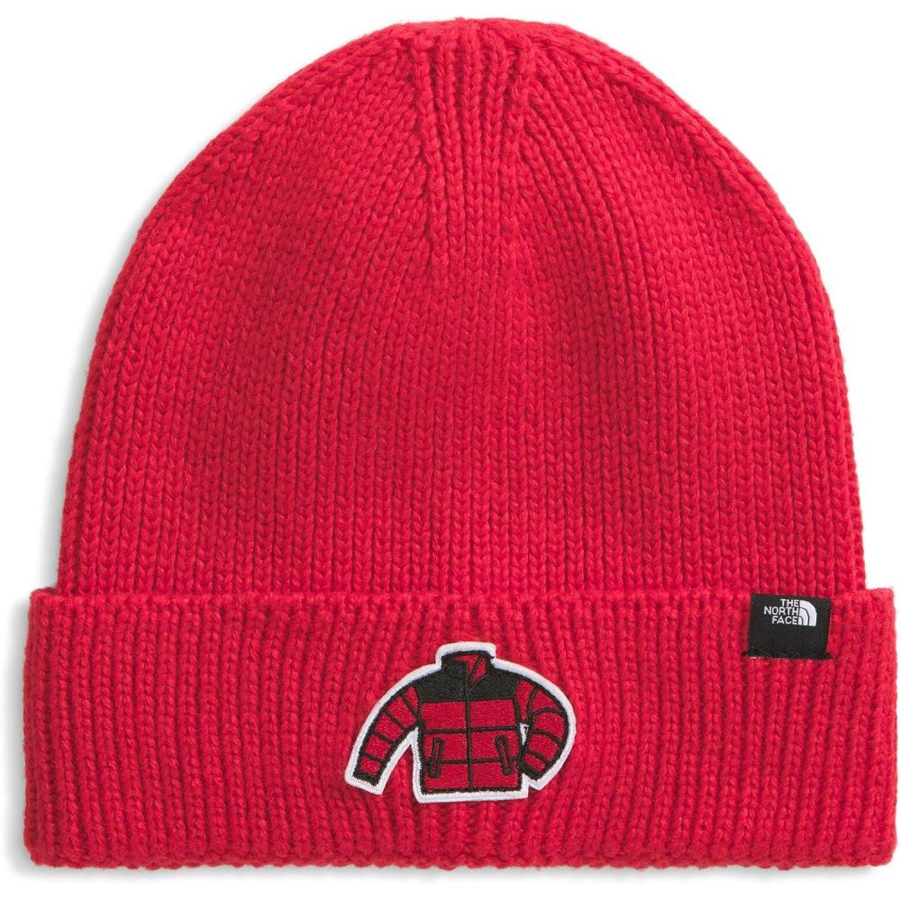 imageThe North FACE UnisexAdult TNF Logo Box Cuffed BeanieTnf RedIcon Patch