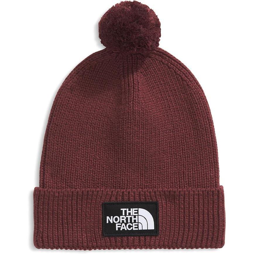 imageThe North FACE UnisexAdult TNF Logo Box Pom BeanieTnf Medium Grey Heather