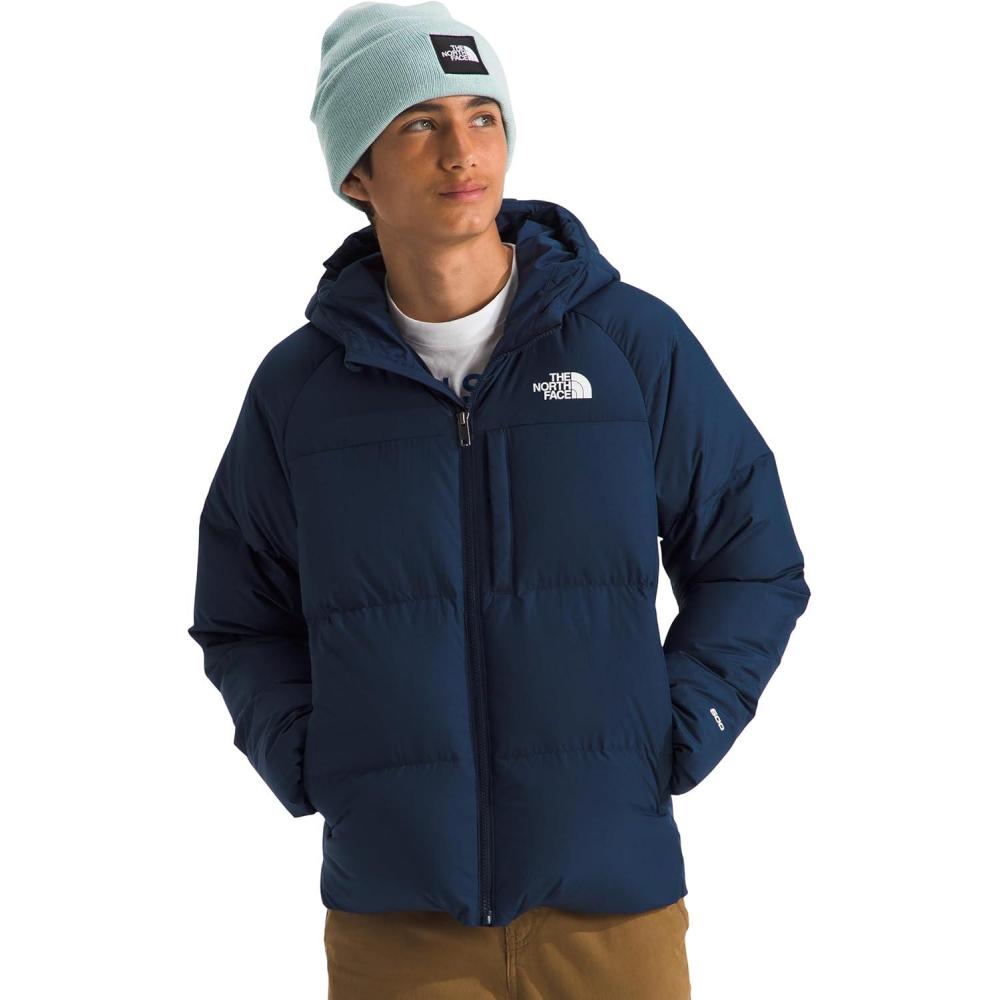 imageThe North Face Boys Reversible North Down Hooded Jacket Little KidsBig KidsSummit Navy