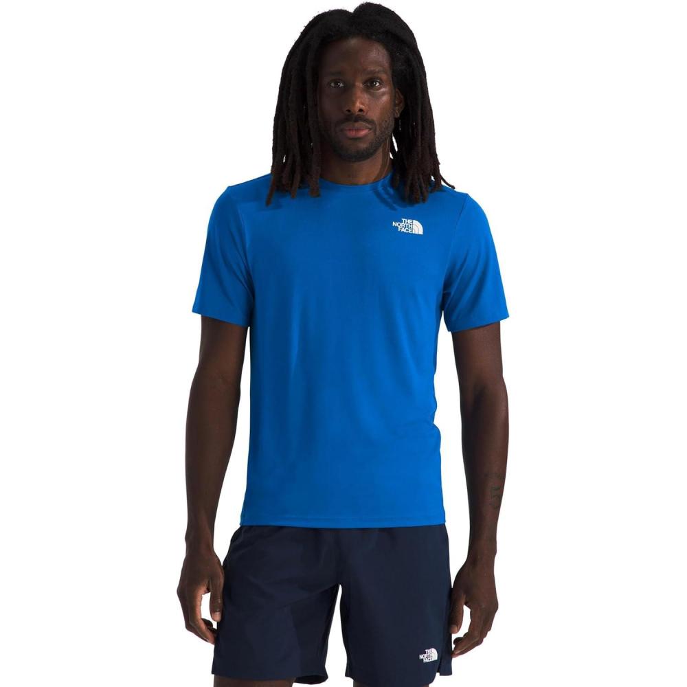 imageThe North Face Mens 247 ShortSleeve TeeHero Blue
