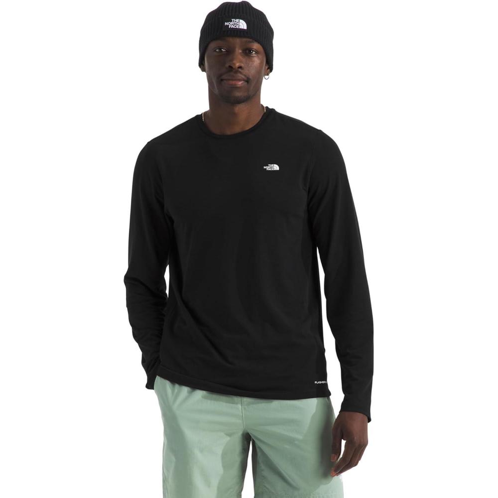 imageThe North Face Mens Adventure LongSleeve TeeTnf Black