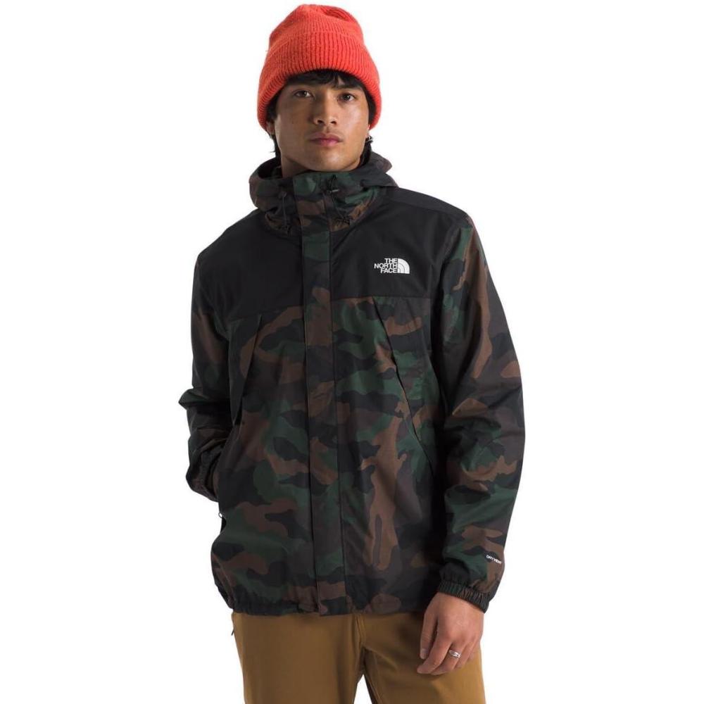 imageThe North Face Mens Antora Waterproof Jacket Standard and Big SizeTnf Black Tnf Camo PrintTnf Black