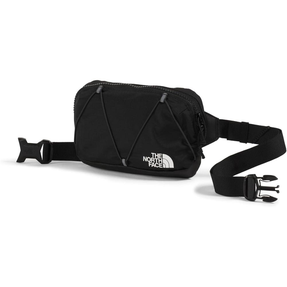 imageThe North Face Terra Lumbar Hiking Hip Pack 1 Liter Storage Belt Bag Water Repellent Finish Adjustable Strap Secure Zip PocketsTNF BlackTNF White