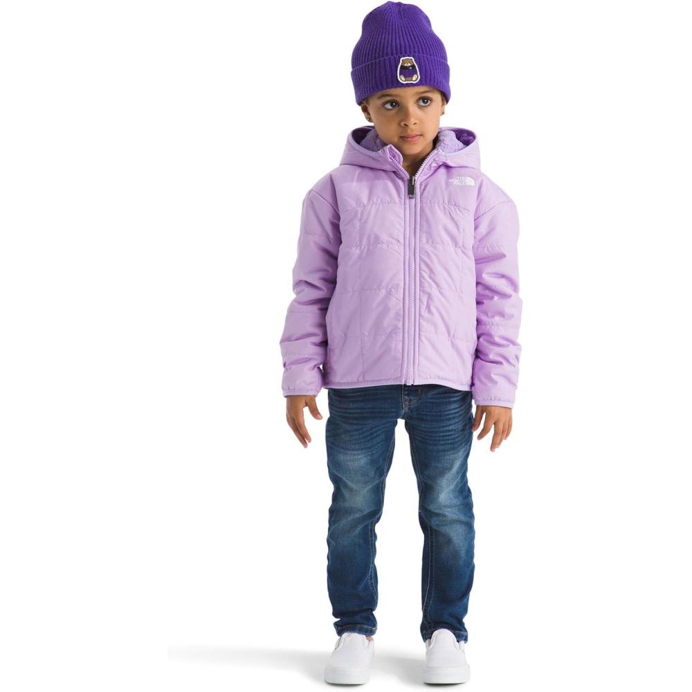imageThe North Face Unisex Baby Reversible Shasta Full Zip Hooded JacketLite Lilac