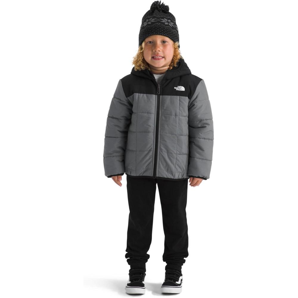 imageThe North Face Unisex Baby Reversible Shasta Full Zip Hooded JacketSmoked Pearl