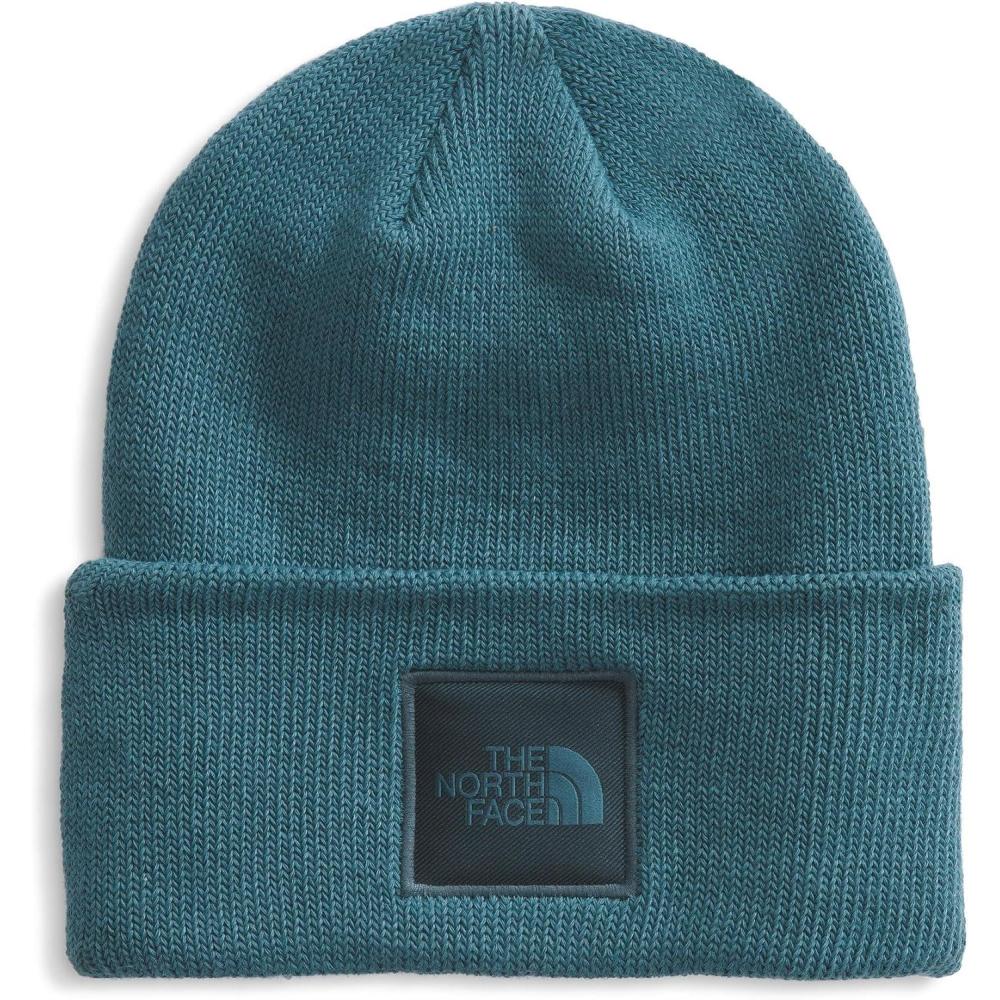 imageThe North Face UnisexAdult Big Box Beanie Oversize Box Logo Patch Deep Fit Cuffed Design Sustainable FabricSpace