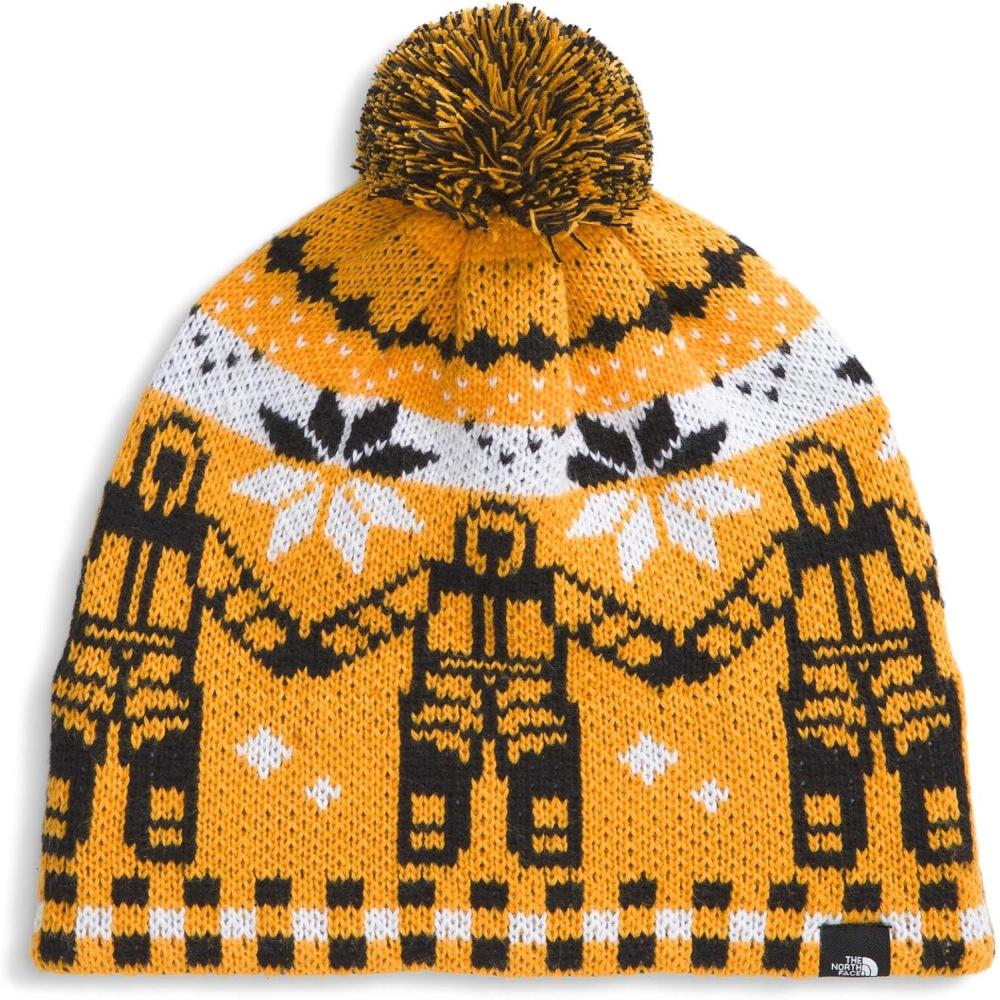 imageThe North Face UnisexAdult Cabin Ski TukeSummit Gold Him Suit JacquardPom