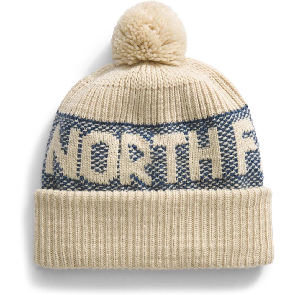 imageThe North Face UnisexAdult Retro Cabin BeanieGravelShady Blue