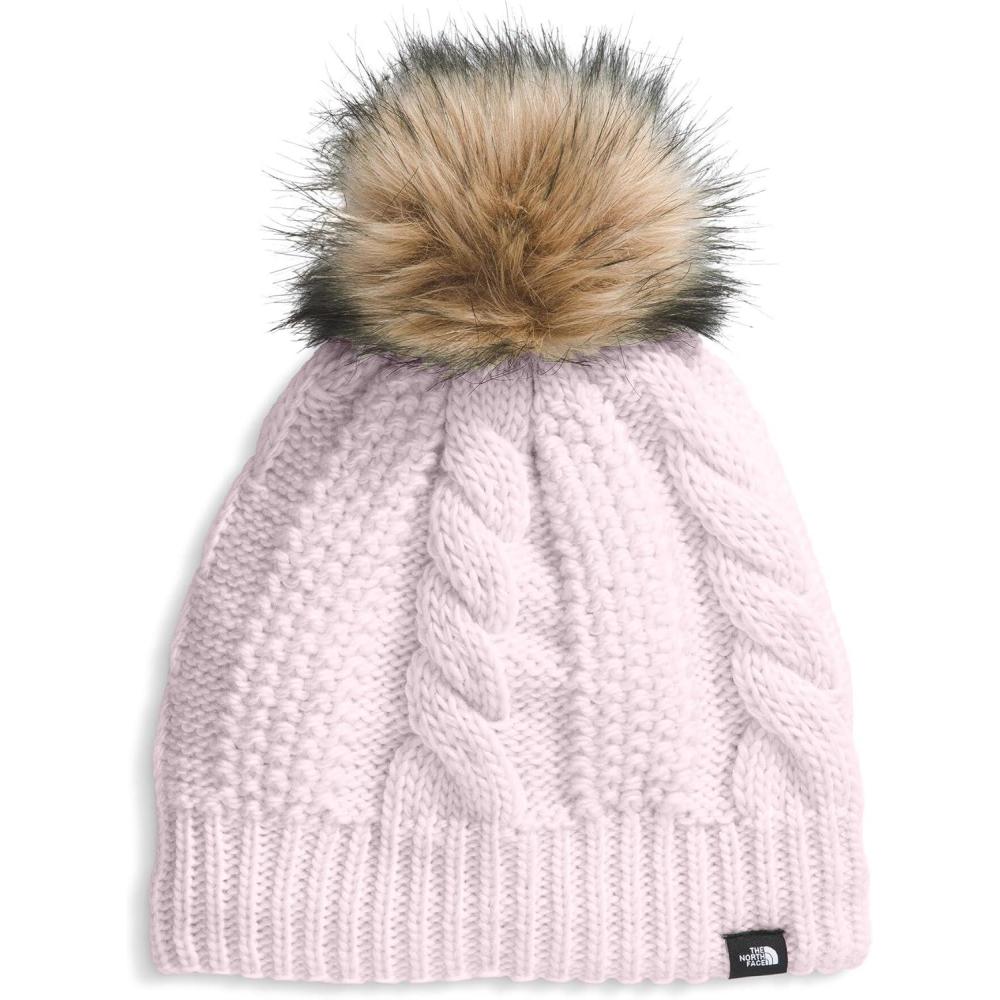 imageThe North Face UnisexBaby Lined Oh Mega Fur Pom BeaniePale Blossom