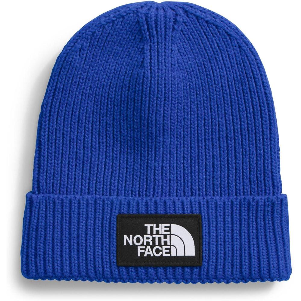 imageThe North Face UnisexBaby TNF Logo Box Cuffed BeanieTnf Blue