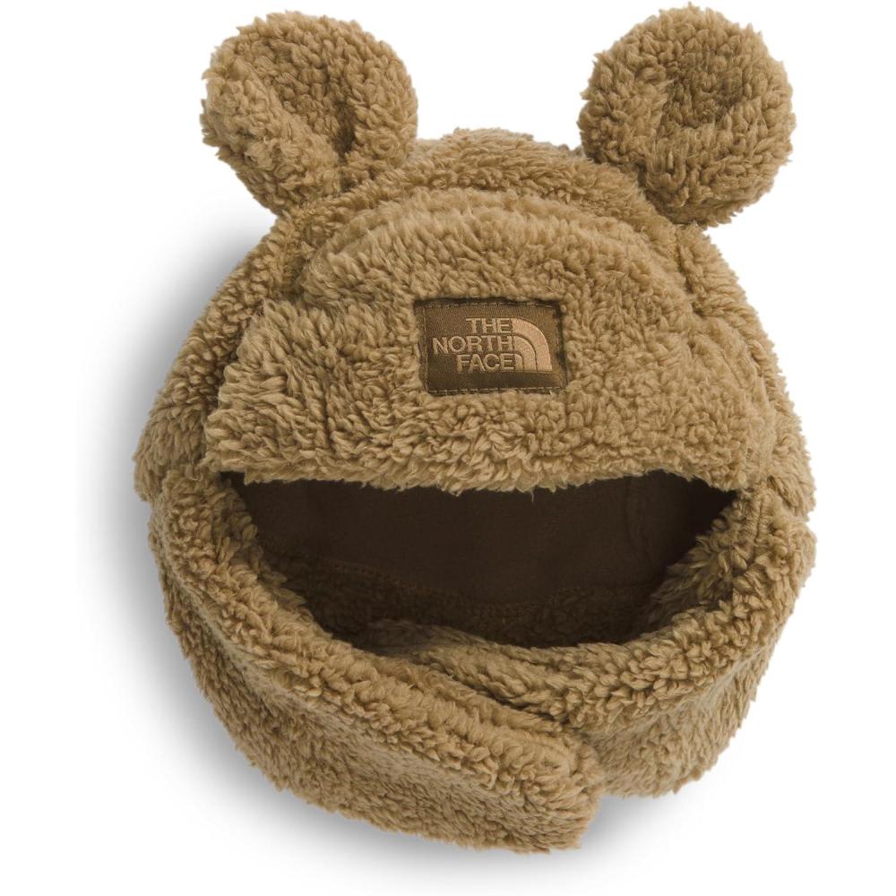 imageThe North Face UnisexBaby Trapper Warm Winter Hat for Toddlers with Soft Fleece Lining Cute Bear Ears ampamp Cozy EarflapsTeddy Brown