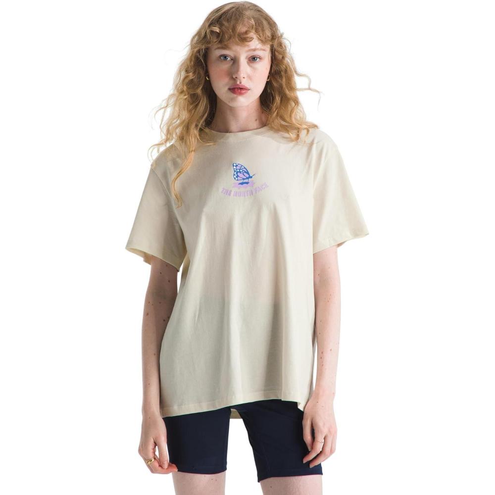 imageThe North Face Womens Evolution Butterfly ShortSleeve TeeWhite Dune