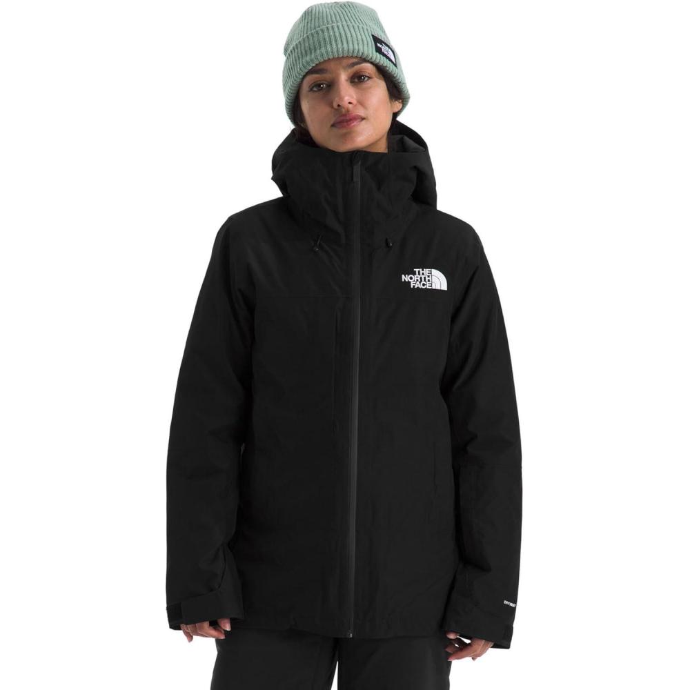 imageThe North Face Womens Thermoball Snow Triclimate Jacket Standard ampamp Plus Size 3in1 Ski Coat Waterproof ShellTnf Black