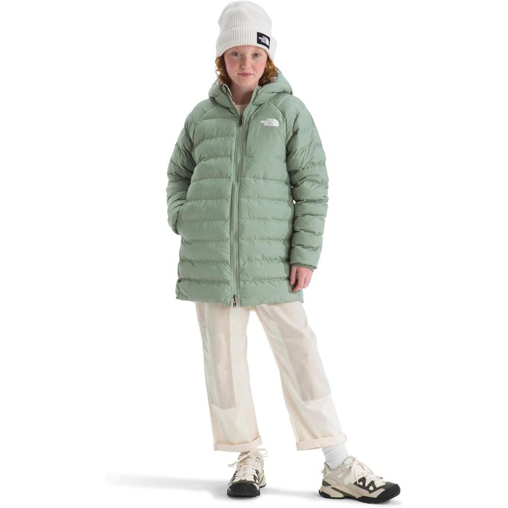imageThe North Face girls Reversible Perrito ParkaSlate Moss