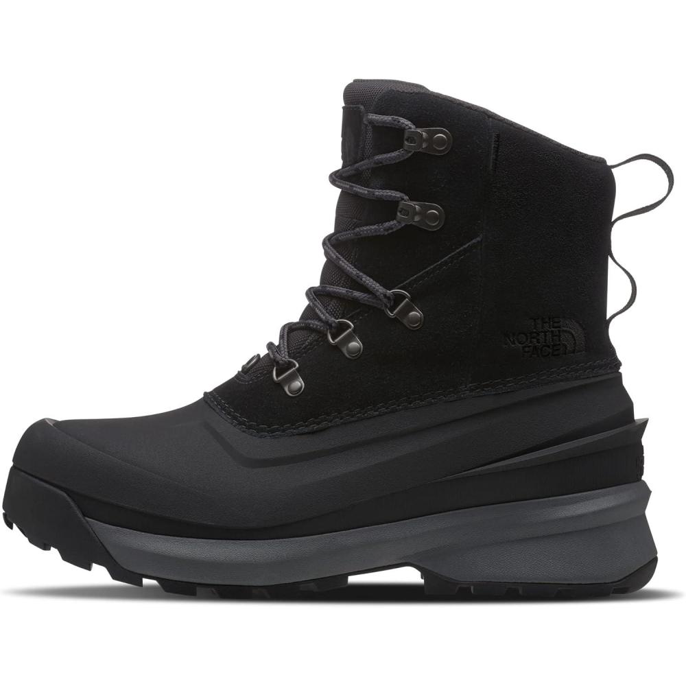 imageThe North Face mens Chilkat V Laceup Waterproof Snow Boot 200g of Premium InsulationTnf BlackAsphalt Grey