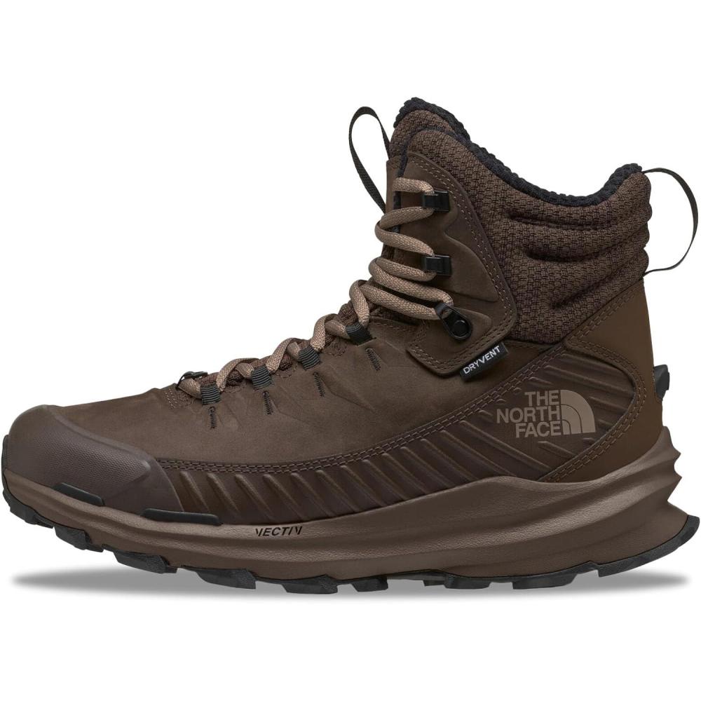 imageThe North Face mens Vectiv Fastpack Insulated Waterproof Hiking Shoe High Traction 4mm LugDemitasse BrownGarnet