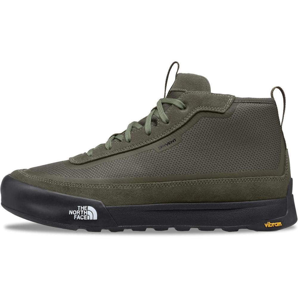 imageThe North Face unisexadult Clyffe Mid Insulated Waterproof Sneaker Boots for Men ampamp Women Vibram OutsolesNew Taupe GreenBark Mist
