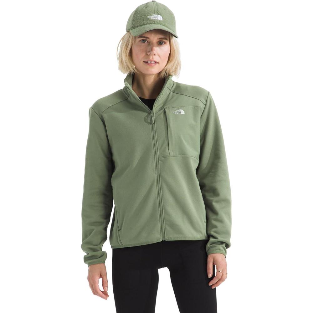 imageThe North Face womens Tnf Performance Fleece Full Zip JacketBark Mist