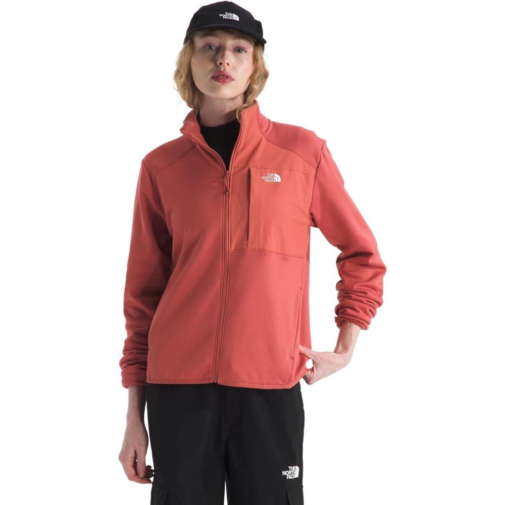 imageThe North Face womens Tnf Performance Fleece Full Zip JacketMars Dust