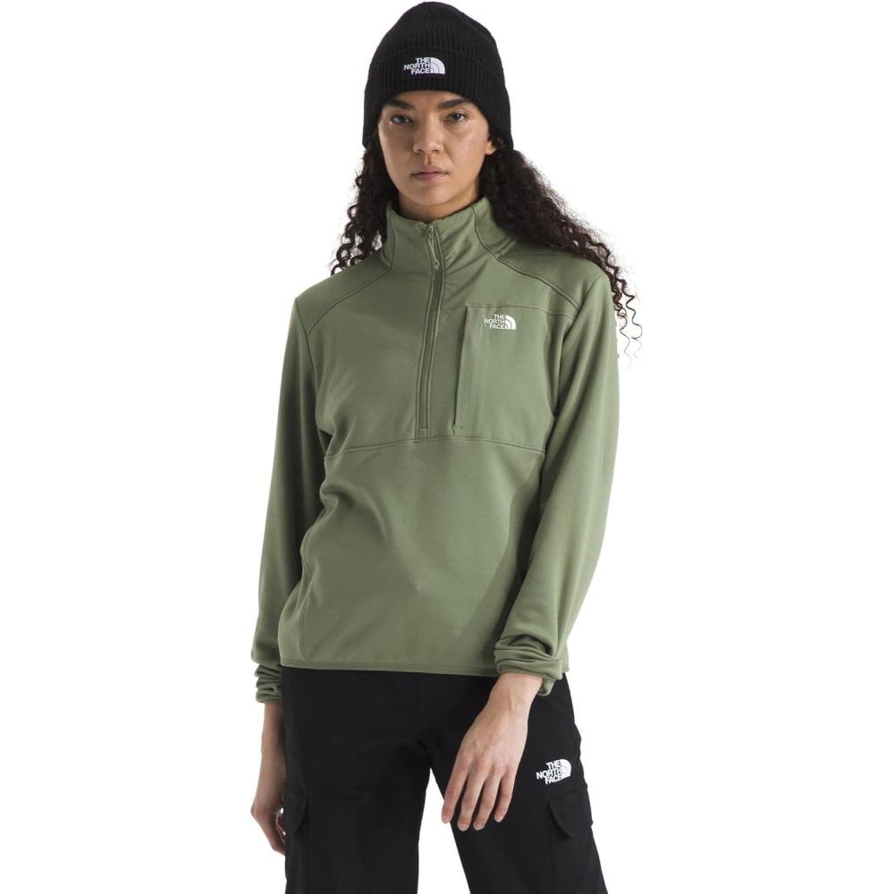 imageThe North Face womens Tnf Performance Fleece Quarter Zip JacketBark Mist