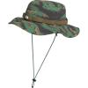 Deep Grass Green Painted Camo Print