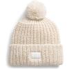 imageTHE NORTH FACE Cozy Chunky Cabin Beanie  Deep Fit Cuffed Winter Hat for Men ampamp Women Removable Pom ampamp Textured Cable DetailGardenia WhiteGravelKhaki StoneGardenia White