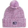 imageTHE NORTH FACE Cozy Chunky Cabin Beanie  Deep Fit Cuffed Winter Hat for Men ampamp Women Removable Pom ampamp Textured Cable DetailLite LilacPeak PurpleEternal PurpleTnf Red