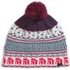 White Dune Jacquard/Pom