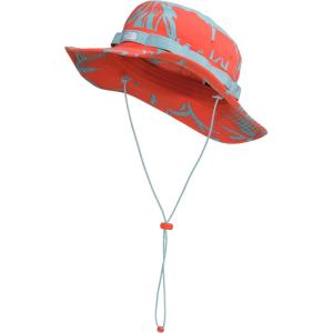Class V Brimmer Hat – TNF Black(Retro Orange Tropical Paintbrush Print)