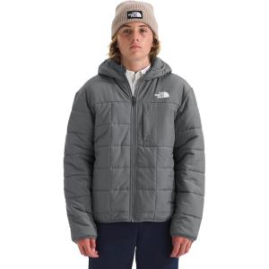 THE NORTH FACE Boys’ Reversible Shasta Full Zip Hooded Jacket(Smoked Pearl)
