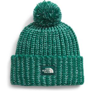THE NORTH FACE Cozy Chunky Cabin Beanie | Deep Fit, Cuffed Winter Hat for Men & Women, Removable Pom & Textured Cable Detail(Evergreen/Muted Pine/Pale Green/Oxidized Bronze)