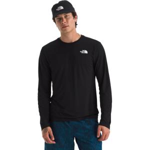 THE NORTH FACE Men’s 24/7 Long-sleeve Tee | Lightweight Athletic Shirt With Moisture Wicking Flashdry Technology(Tnf Black)