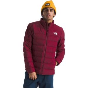 THE NORTH FACE Men’s Aconcagua 3 Jacket | Wind Resistant, Water Repellent, 600 Fill Waterfowl Down Insulation(Beetroot)