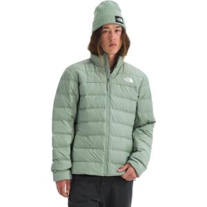 THE NORTH FACE Men’s Aconcagua 3 Jacket | Wind Resistant, Water Repellent, 600 Fill Waterfowl Down Insulation(Slate Moss)