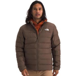 THE NORTH FACE Men’s Aconcagua 3 Jacket | Wind Resistant, Water Repellent, 600 Fill Waterfowl Down Insulation(Smokey Brown)
