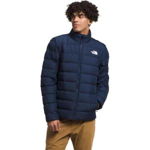 THE NORTH FACE Men’s Aconcagua 3 Jacket | Wind Resistant, Water Repellent, 600 Fill Waterfowl Down Insulation(Summit Navy-npf)