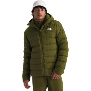 THE NORTH FACE Men’s Aconcagua 3 Lined Hoodie | Wind Resistant, Water Repellent, 600 Fill Waterfowl Down Insulation(Forest Olive)