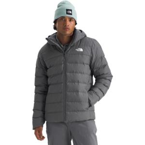 THE NORTH FACE Men’s Aconcagua 3 Lined Hoodie | Wind Resistant, Water Repellent, 600 Fill Waterfowl Down Insulation(Smoked Pearl)