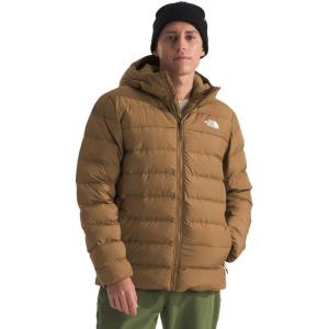 THE NORTH FACE Men’s Aconcagua 3 Lined Hoodie | Wind Resistant, Water Repellent, 600 Fill Waterfowl Down Insulation(Utility Brown)