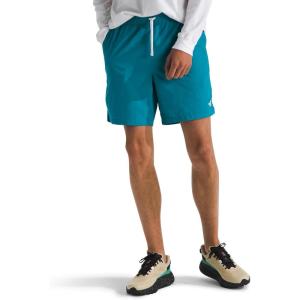 THE NORTH FACE Men’s Action Shorts 2.0 | Lightweight & Breathable Nylon Shorts With Flashdry Technology & Adjustable Drawcord(Digital Steel)