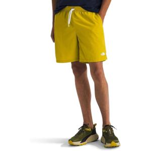 THE NORTH FACE Men’s Action Shorts 2.0 | Lightweight & Breathable Nylon Shorts With Flashdry Technology & Adjustable Drawcord(Dijon Yellow)