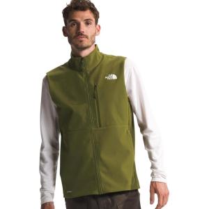 THE NORTH FACE Men’s Apex Bionic 3 Windproof Vest | Water & Wind Resistant Softshell With Zippered Pockets, Adjustable Hem(Forest Olive)
